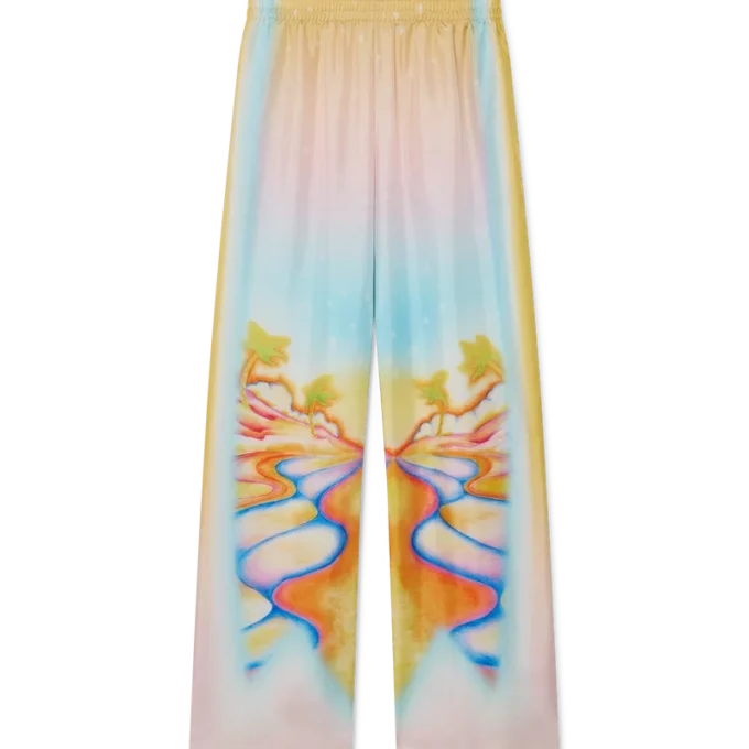 Psychedelic Nirvana İpek Pantolonlar Psychedelic Nirvana İpek Pantolonlar