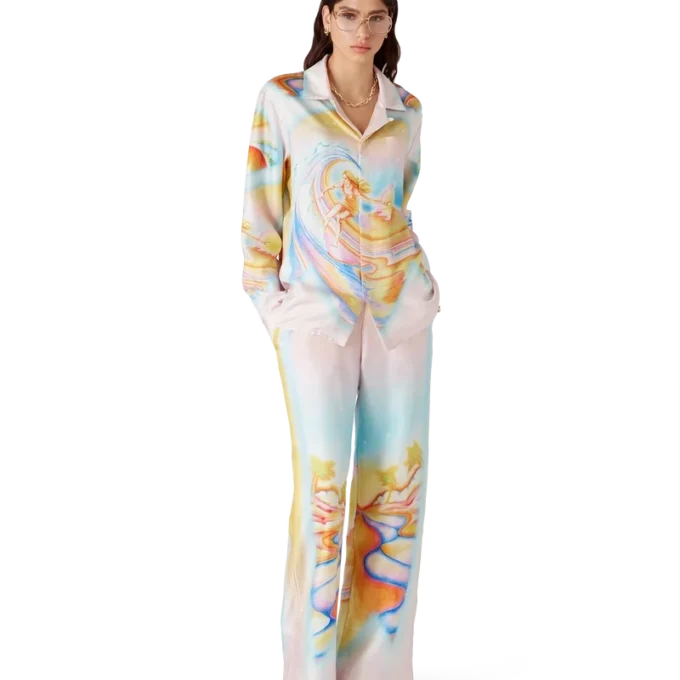 Psychedelic Nirvana İpek Pantolonlar Psychedelic Nirvana İpek Pantolonlar
