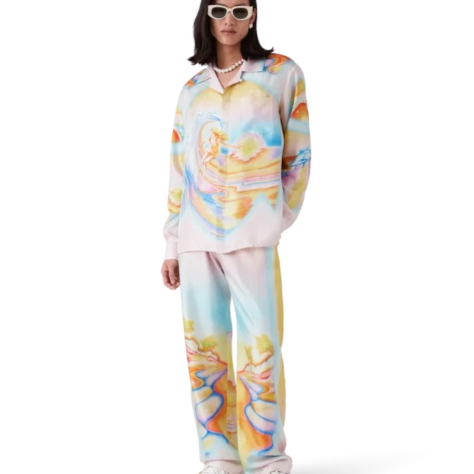 Psychedelic Nirvana İpek Pantolonlar Psychedelic Nirvana İpek Pantolonlar