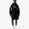 Renk Bloklu Oversized Şortlu Kısa Kollu Tişört Renk Bloklu Oversized Şortlu Kısa Kollu Tişört