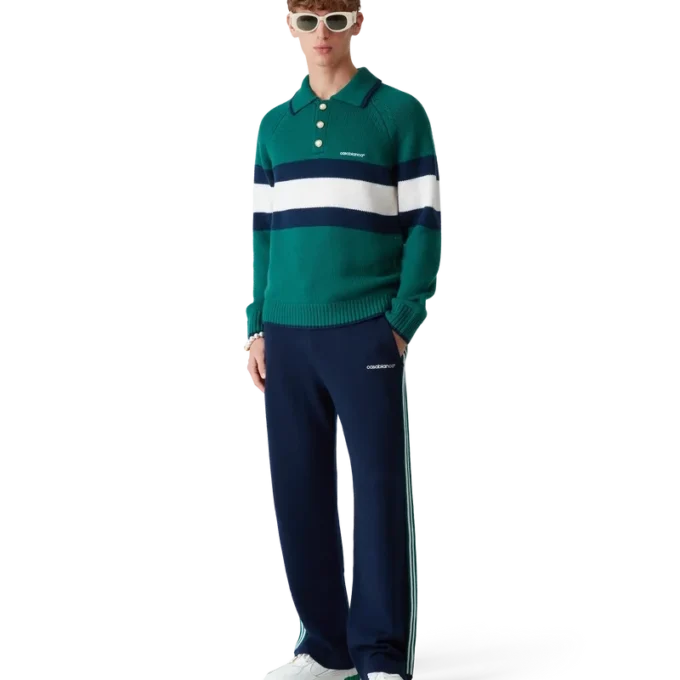 Renk Bloklu Polo Gömlek Renk Bloklu Polo Gömlek