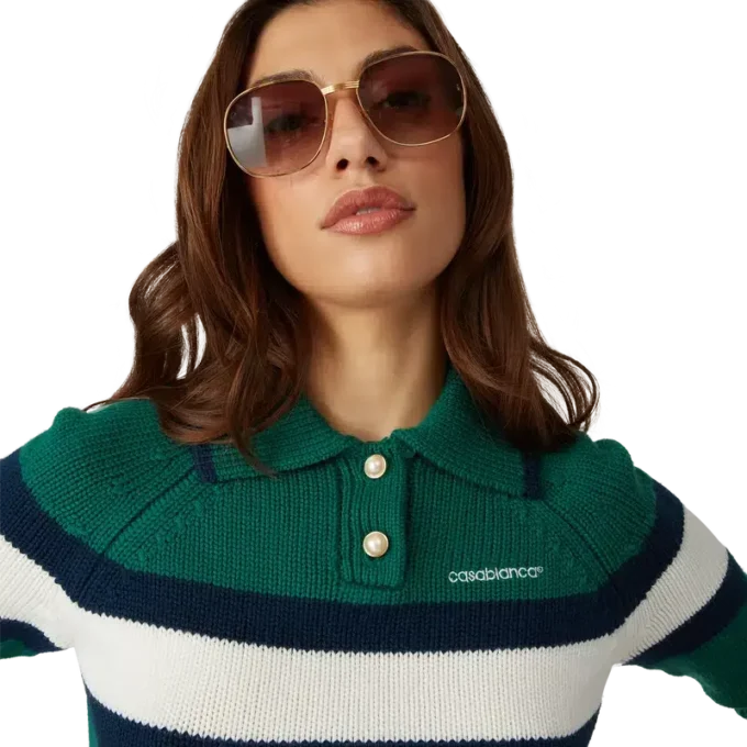 Renk Bloklu Polo Gömlek Renk Bloklu Polo Gömlek