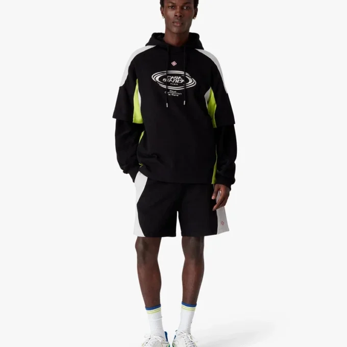 Renk Bloklu Sweatshort Renk Bloklu Sweatshort