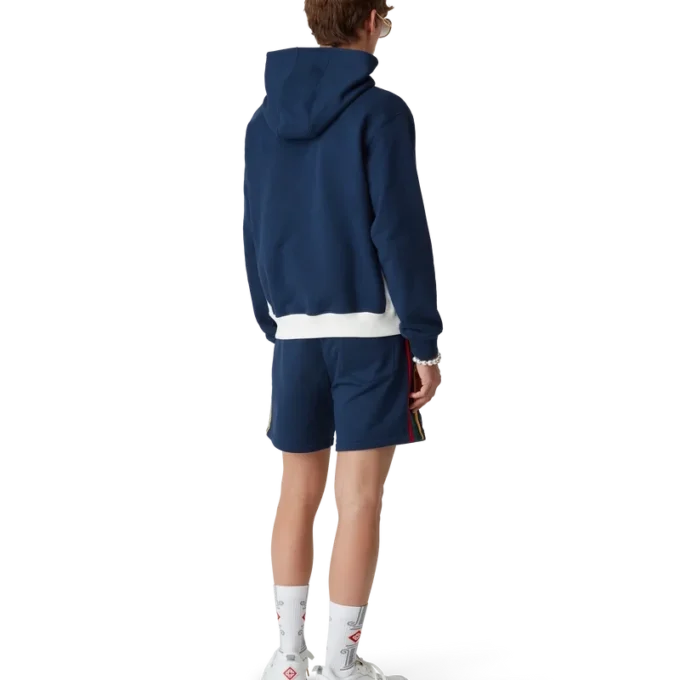 Renk Bloklu Sweatshorts