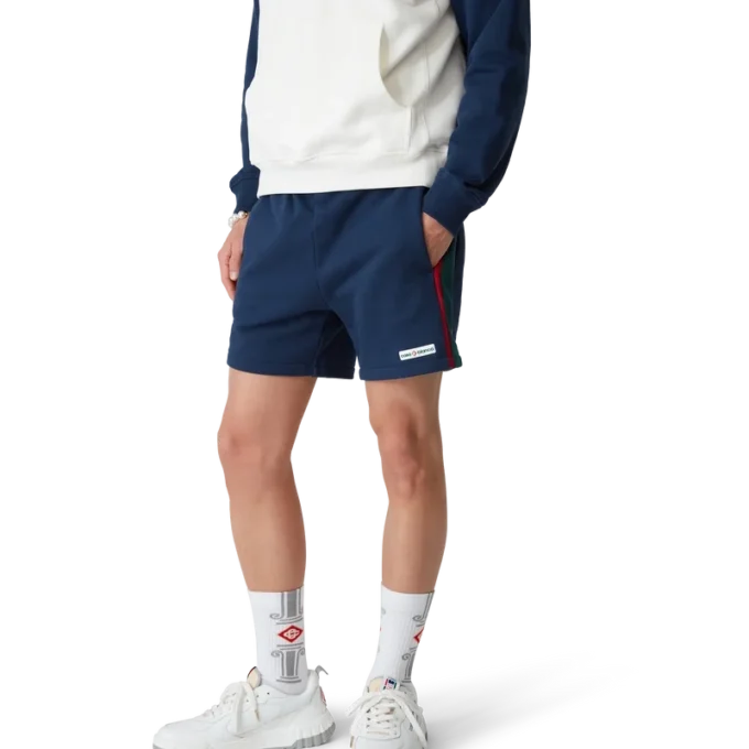 Renk Bloklu Sweatshorts