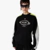 Renk Bloklu Uzun Kollu Sweatshirt Renk Bloklu Uzun Kollu Sweatshirt