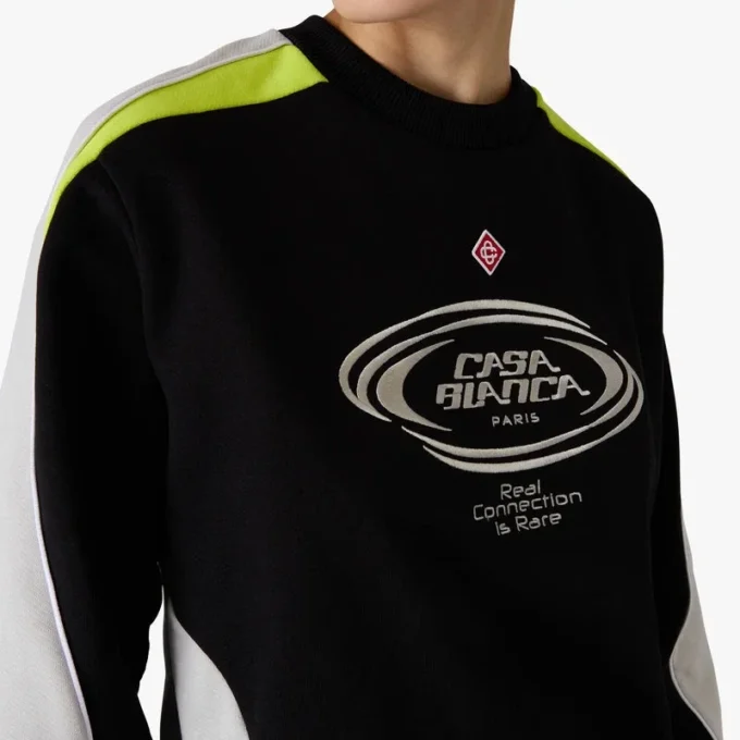 Renk Bloklu Uzun Kollu Sweatshirt Renk Bloklu Uzun Kollu Sweatshirt