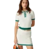 Örgü Tenis Polo Yaka Tişört