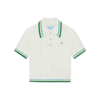 Ribana Boucle Polo Yaka Tişört