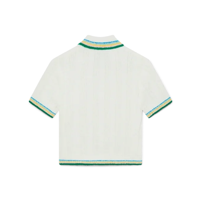 Ribana Boucle Polo Yaka Tişört Ribana Boucle Polo Yaka Tişört