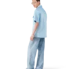 Saten Çeyrek Fermuarlı Kısa Şortlu Gömlek Saten Çeyrek Fermuarlı Kısa Şortlu Gömlek