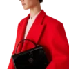 Siyah Amblemli Jeanne Çanta Siyah Amblemli Jeanne Çanta
