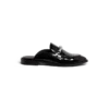 Siyah Bambu Slip-on Loafer