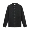 Siyah Lazer Uzun Kollu Denim Gömlek Siyah Lazer Uzun Kollu Denim Gömlek