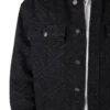 Siyah Lazer Uzun Kollu Denim Gömlek Siyah Lazer Uzun Kollu Denim Gömlek