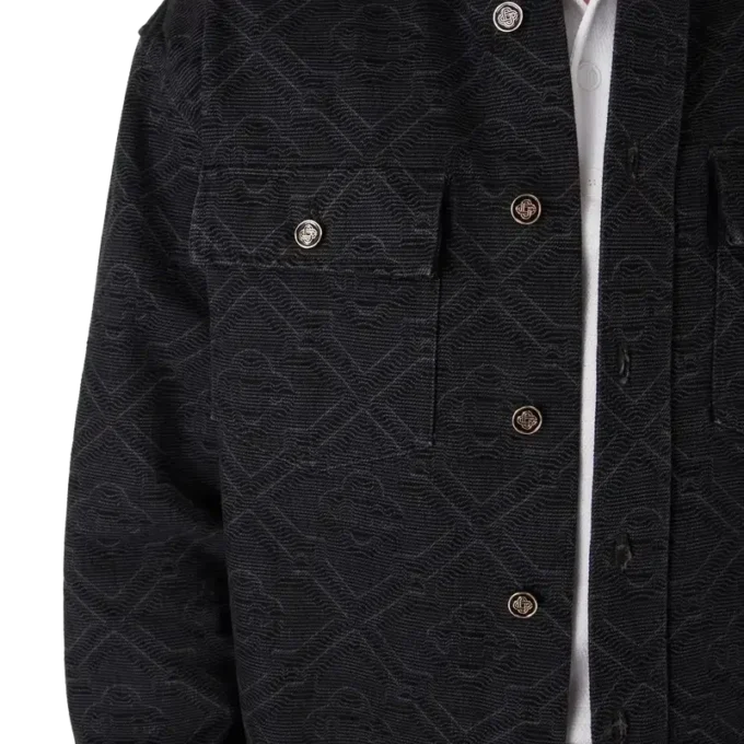 Siyah Lazer Uzun Kollu Denim Gömlek Siyah Lazer Uzun Kollu Denim Gömlek