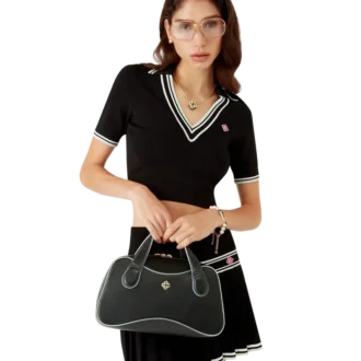Siyah Mini Louise Çanta