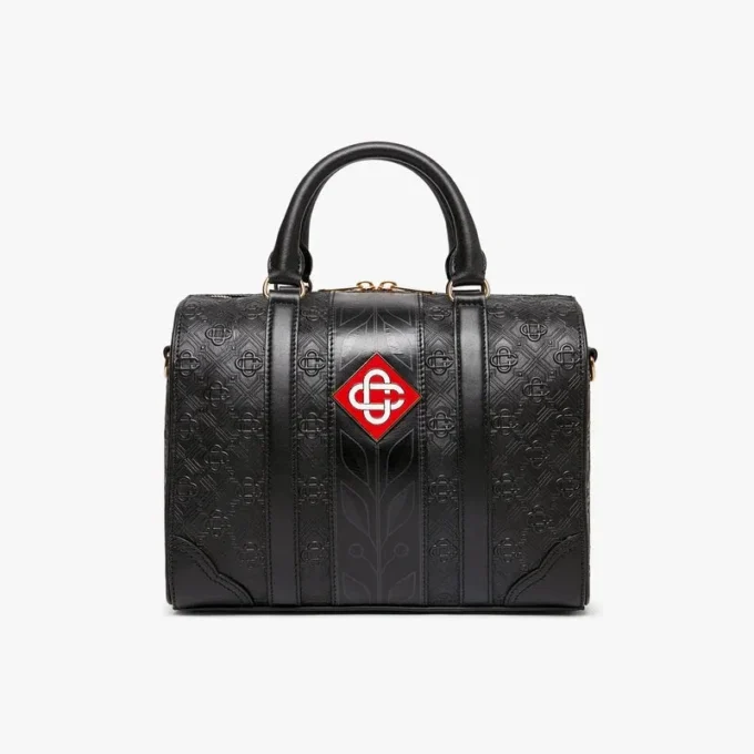 Siyah Mini Monogram Hafta Sonu Çantası Siyah Mini Monogram Hafta Sonu Çantası