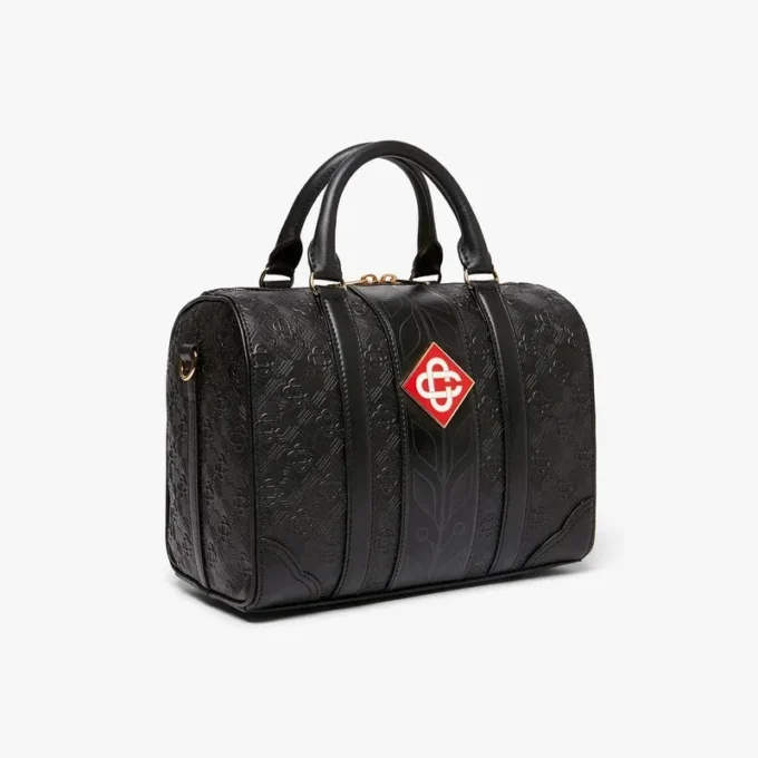 Siyah Mini Monogram Hafta Sonu Çantası Siyah Mini Monogram Hafta Sonu Çantası