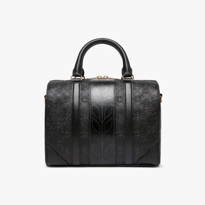Siyah Mini Monogram Hafta Sonu Çantası Siyah Mini Monogram Hafta Sonu Çantası