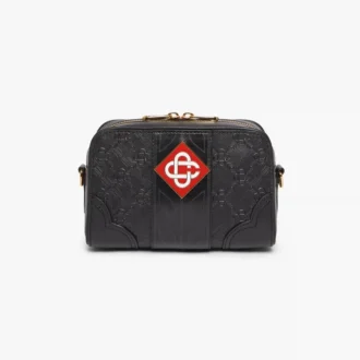 Siyah Monogram Çapraz Askılı Çanta