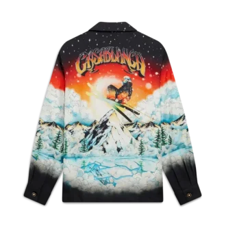 Ski Lake Uzun Kollu İpek Twill Gömlek