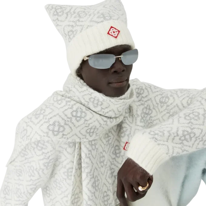 Ski Monogram Mohair Bere