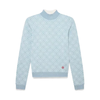 Ski Monogram Yüksek Yakalı Üst