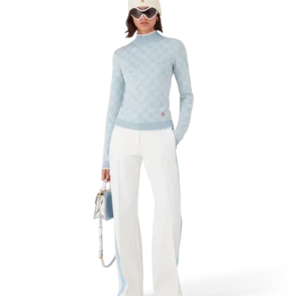 Ski Monogram Yüksek Yakalı Üst