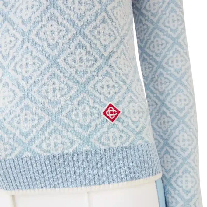 Ski Monogram Yüksek Yakalı Üst Ski Monogram Yüksek Yakalı Üst