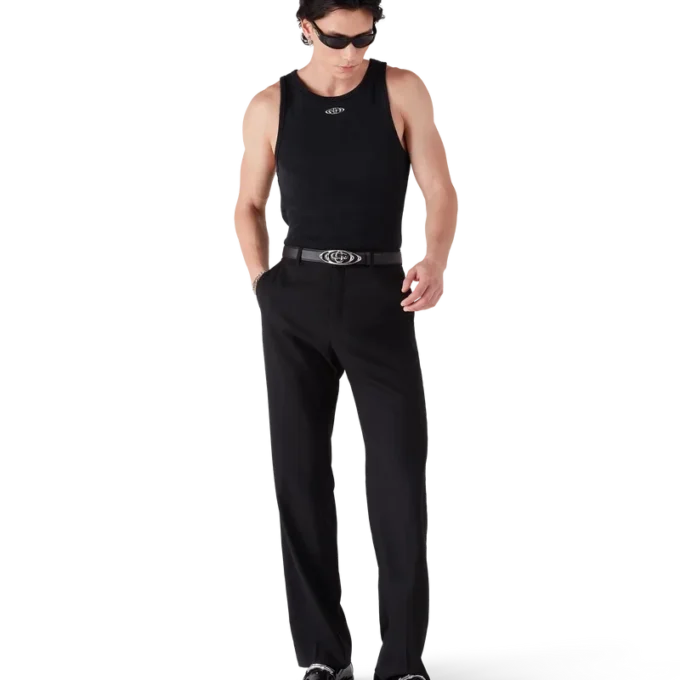 Soluk Renkli Nervürlü Tank Top Soluk Renkli Nervürlü Tank Top