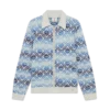 Space Dye Monogram Uzun Kollu Merinos Hırka