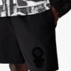 Squash Logo Flok Baskılı Şort Squash Logo Flok Baskılı Şort