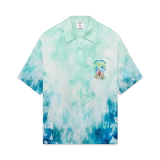 Surf Lotus Kısa Kollu İpek Gömlek Şortlar