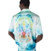 Surf Lotus Kısa Kollu İpek Gömlek Şortlar Surf Lotus Kısa Kollu İpek Gömlek Şortlar