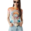 Surf Trip Tie Dye Mesh Tişört Surf Trip Tie Dye Mesh Tişört