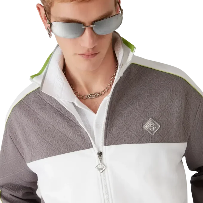 Tenis Jakarlı Eşofman Ceketi Tenis Jakarlı Eşofman Ceketi