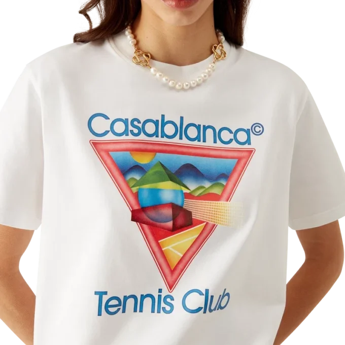 Tenis Kulubu Simgesi Tişört Tenis Kulubu Simgesi Tişört