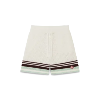 Tenis Pamuklu Kroşe Şortlar