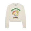 Tenis Topu Desenli Merinos Yünlü Bisiklet Yaka Tenis Topu Desenli Merinos Yünlü Bisiklet Yaka