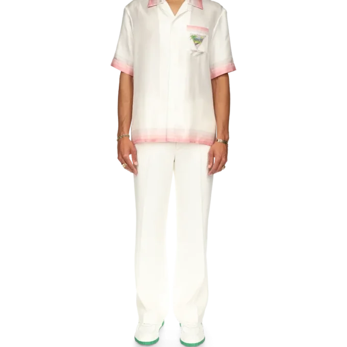Tennis Club Icon Kısa Kollu İpek Şort