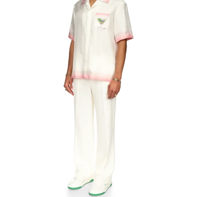 Tennis Club Icon Kısa Kollu İpek Şort