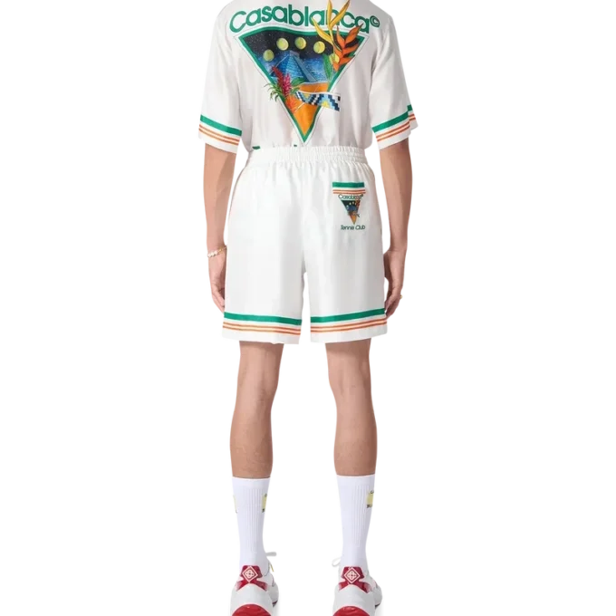 Tennis Club Icon İpek Şortlar