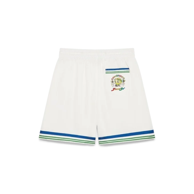 Tennis Club Icon İpek Twill Şortlar