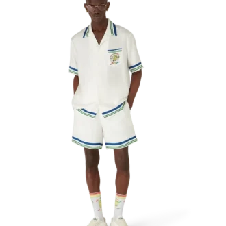 Tennis Club Icon İpek Twill Şortlar