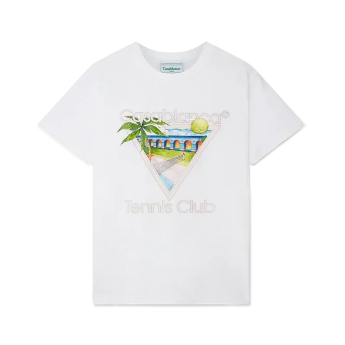 Tennis Club Icon Serigrafi Tişört