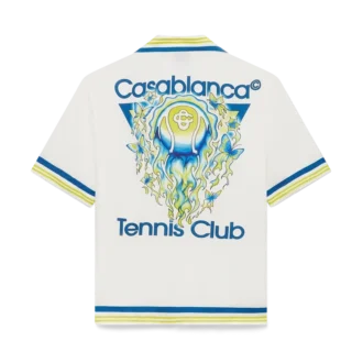 Tennis Club Kısa Kollu İpek Gömlek