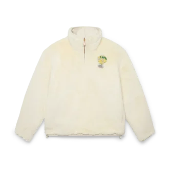 Tennis Mascot Çeyrek Fermuarlı Suni Kürk Ceket