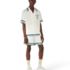 Tennis Mascot Kısa Kollu İpek Twill Gömlek Tennis Mascot Kısa Kollu İpek Twill Gömlek