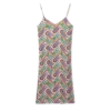 Tennis Monogram İpek Slip Elbise